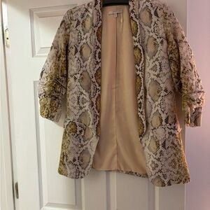 Women's Snake Print Jacket